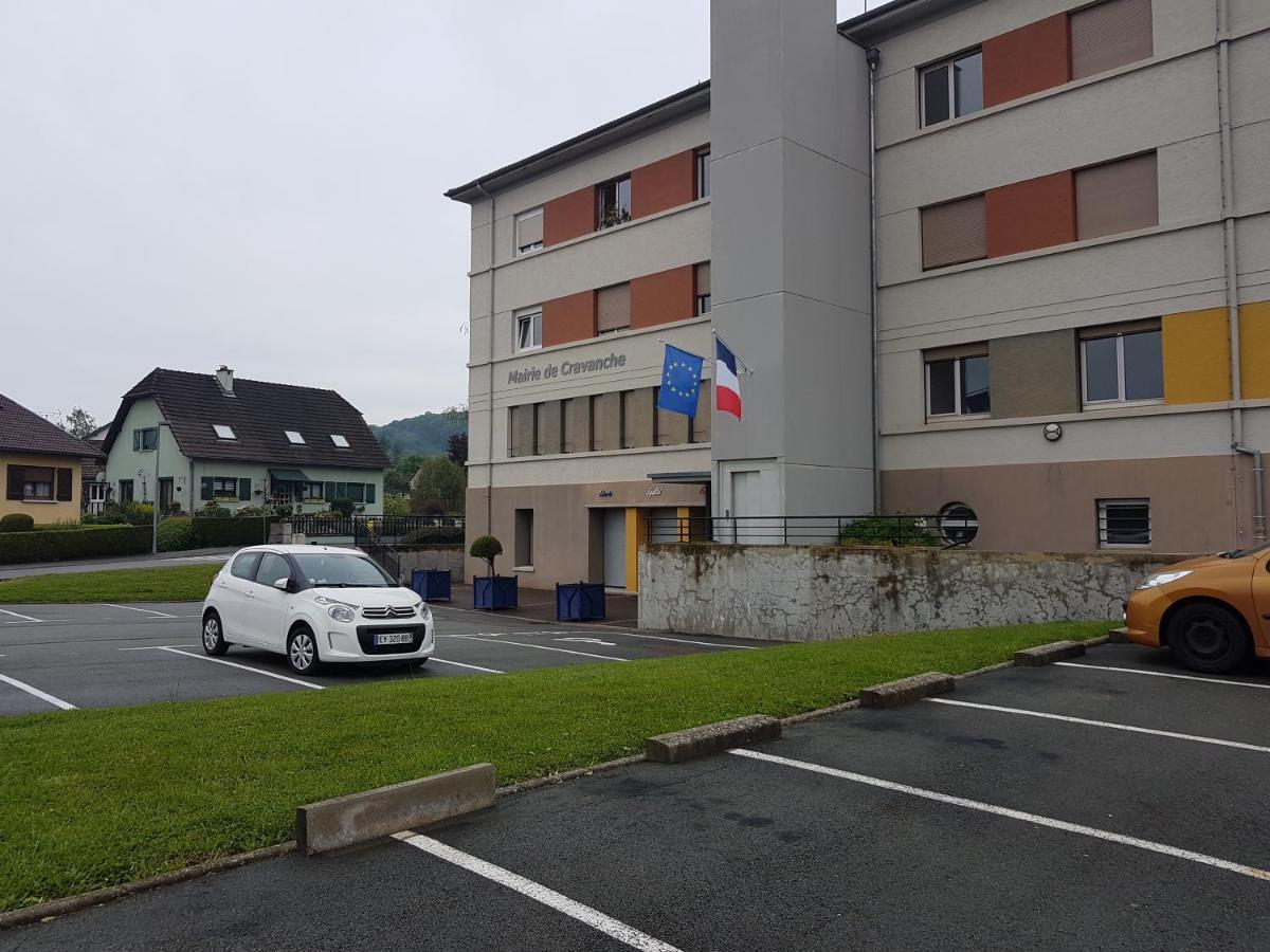 Le Nid Fleuri De Cravanche Exteriör bild