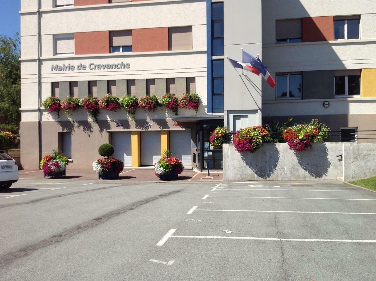 Le Nid Fleuri De Cravanche Exteriör bild
